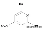 Molecular Structure of 1158786-59-4 (2-aMino-6-broMo-4-Methoxypyridine)